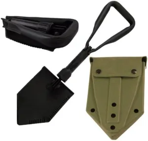 Entrenching Tool with Plastic Carrier New