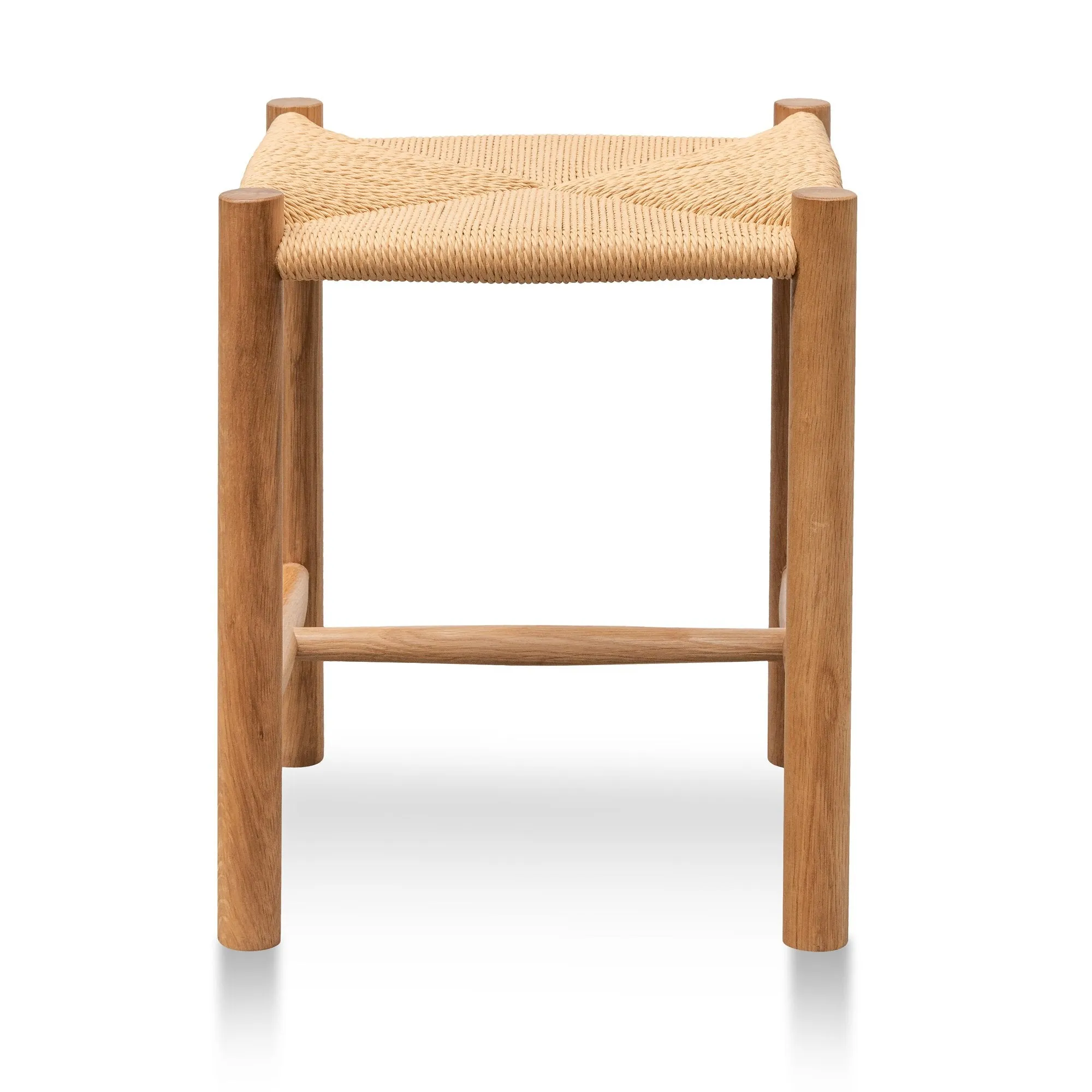 Erika Oak Low Stool - Natural