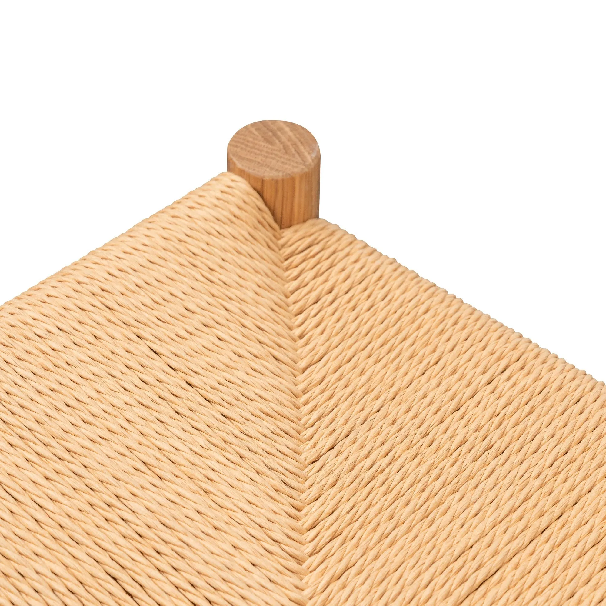 Erika Oak Low Stool - Natural