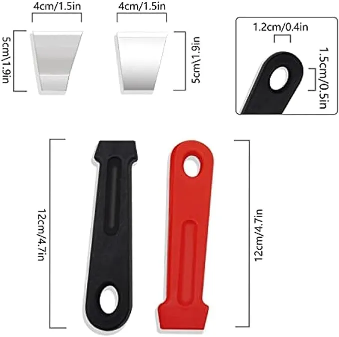 Evaclean Versatile Small Stainless Steel Cleaning Shovel | BUY 1 GET 1 FREE (2PCS, 1 flat   1 curved)