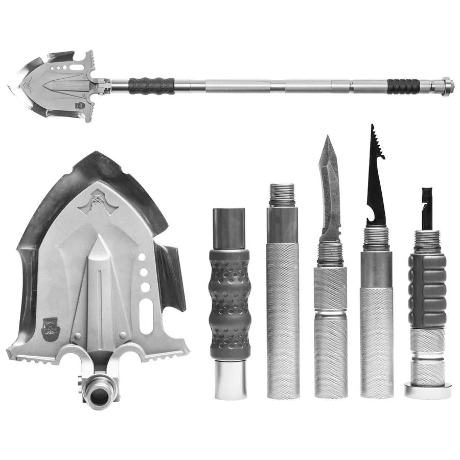 F-A3 Tactical Shovel w/Military Pouch and Handle Extension