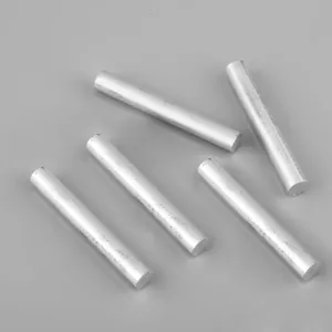 F-ber 5pcs 4inch(100mm)/5inch(127mm) Long OD16mm(0.63") High Purity 99% Magnesium Metal Rod Mg Fire Starter Survival Emergency Rod Well Sparks for Camping Hiking