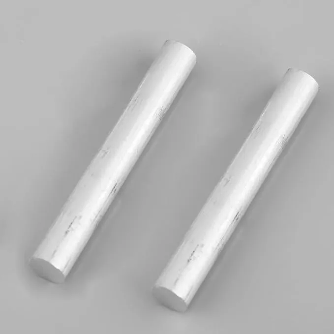 F-ber 5pcs 4inch(100mm)/5inch(127mm) Long OD16mm(0.63") High Purity 99% Magnesium Metal Rod Mg Fire Starter Survival Emergency Rod Well Sparks for Camping Hiking