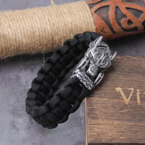 Fenrir Lokison - Handmade Paracord Vikingr Bracelet
