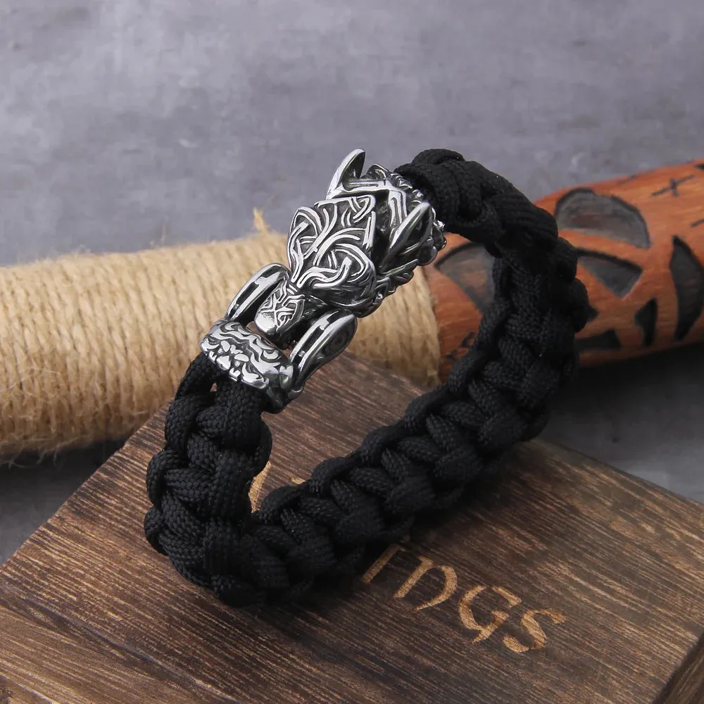 Fenrir Lokison - Handmade Paracord Vikingr Bracelet