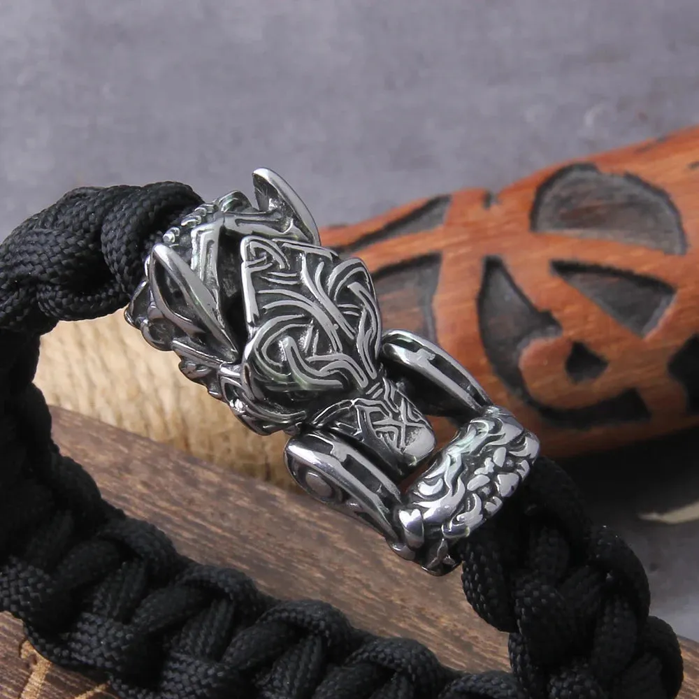 Fenrir Lokison - Handmade Paracord Vikingr Bracelet