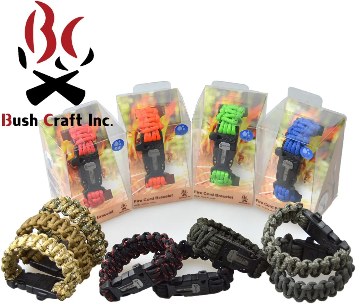 Fire Cord Bracelet