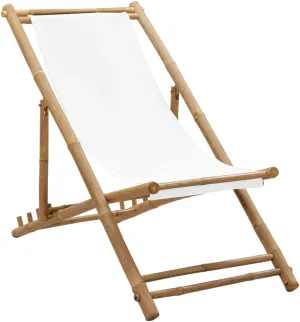 fire Pit Chairs,high Chair,Patio Furniture,Beach Chair,Patio Deck Chair Bamboo and CanvasFor Gardens, patios, Balconies