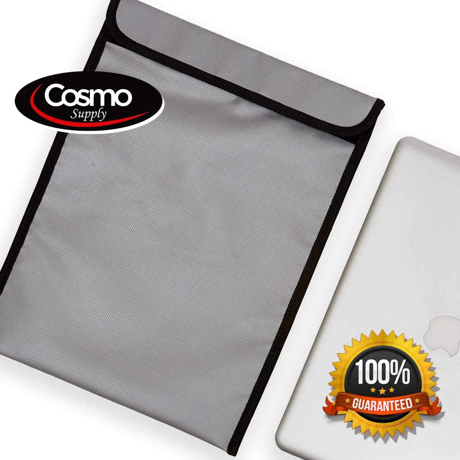 Fireproof Document Bag - Fireproof Bag for Cash - Fire Proof Water Proof Document Storage - Fireproof Money Bag - Waterproof Document Holder