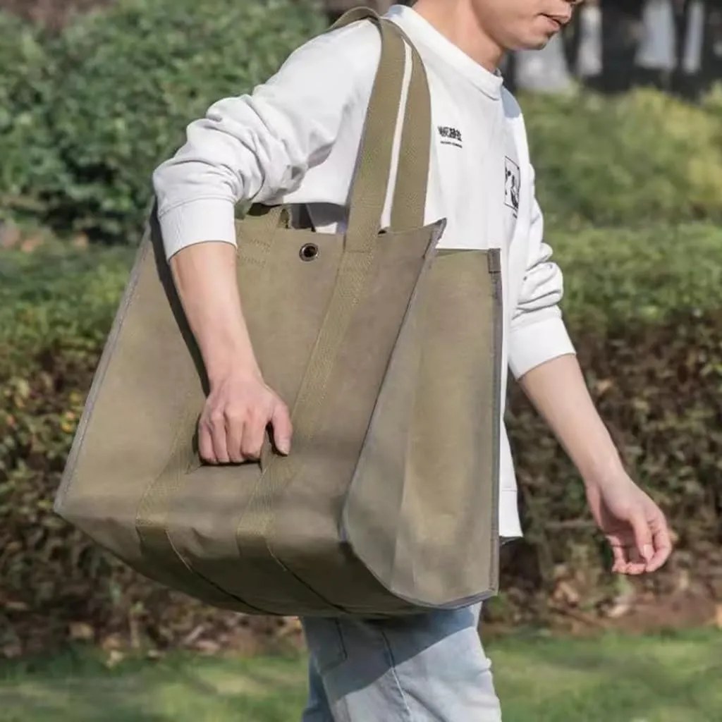 Firewood Carrier, Log Tote Bag for Firewood Camping Firewood Bag Firewood Carrier with Shoulder Strap
