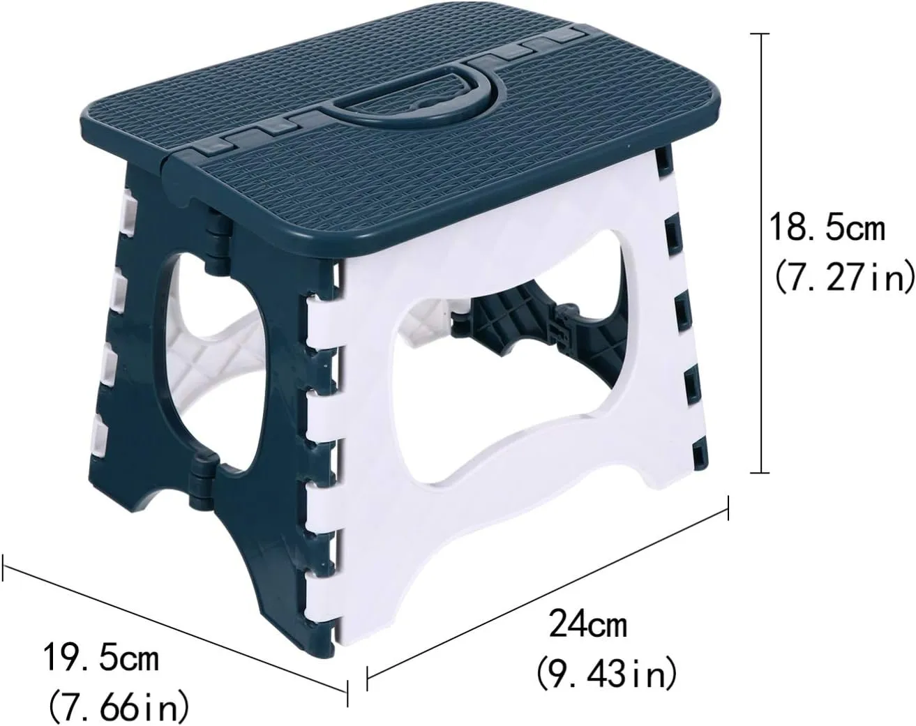 Foldable Mini Step Stool for Home Garden Portable Kitchen Stepping Stool Easy One-Hand Folding