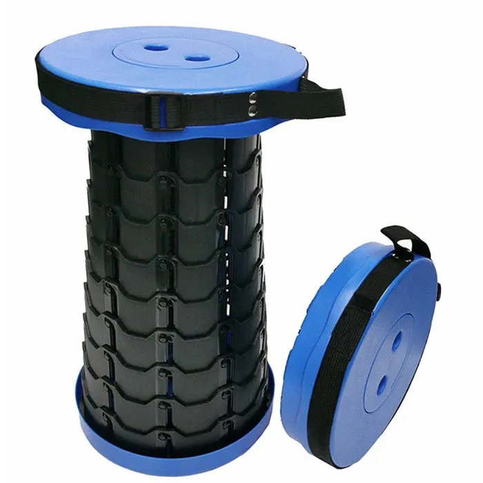 Foldable Travel Adjustable Stool ( Random Colour) - H02134