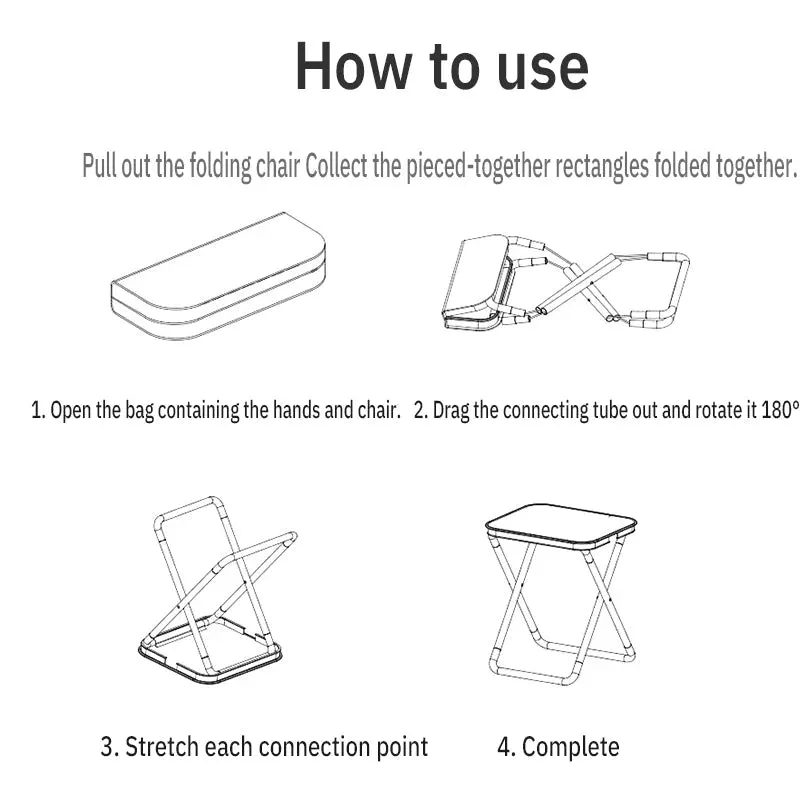 Foldable UltraLite Compact Stool
