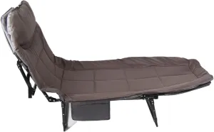 Folding Camping Cot Single Person Outdoor Sleeping Cots Bed for Swimming Beach Terrace