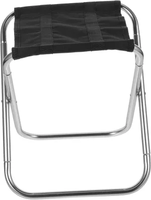 Folding Camping Stool Portable Bench Aluminum Stool Foldable for Adults Camping Garden Use