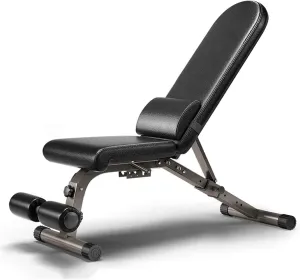 Folding Dumbbell Stool Adjustable Bench Household Weightlifting Bed Exercise Bench Sit-ups Strength Training Fitness Equipment Bearing 300kg Adjustable Benches