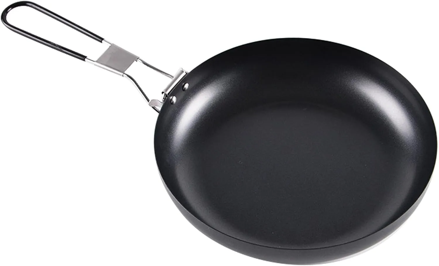 Folding Frying Pan - Portable Cooking Pot, Lightweight Camping Cooking Pot | Outdoor Foldable Frypan, Compact Travel Frypan, Non Stick Camping Pan, Camping Kitchen Tool for Easy Cooking