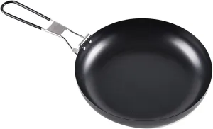Folding Frying Pan - Portable Cooking Pot, Lightweight Camping Cooking Pot | Outdoor Foldable Frypan, Compact Travel Frypan, Non Stick Camping Pan, Camping Kitchen Tool for Easy Cooking