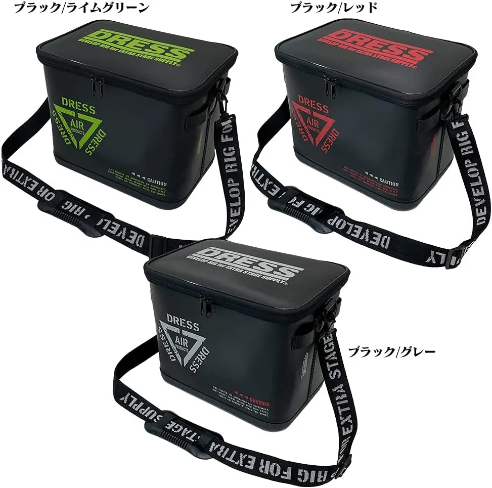 Folding Multi-Backan Black Green Fishing Folding Bucket Container Tackle Box