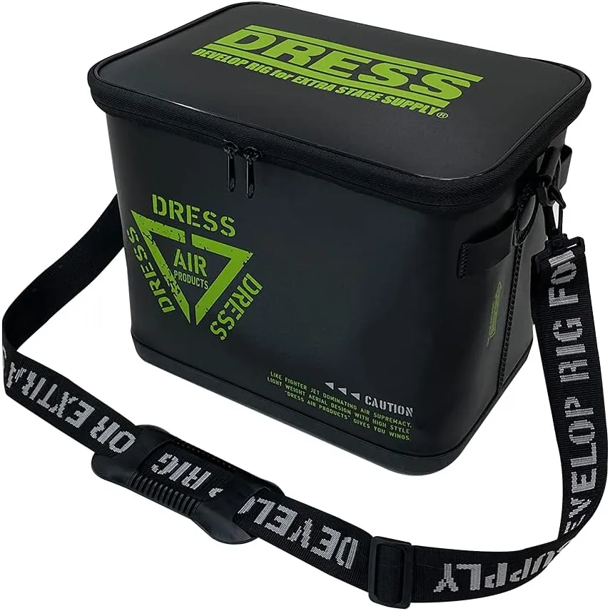 Folding Multi-Backan Black Green Fishing Folding Bucket Container Tackle Box
