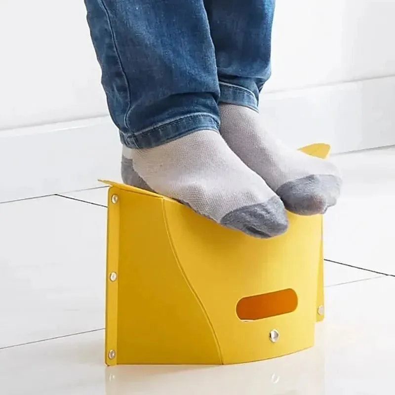 Folding Step Stool - Lightweight Portable Durable Stool For Outdoor Camping Fishing