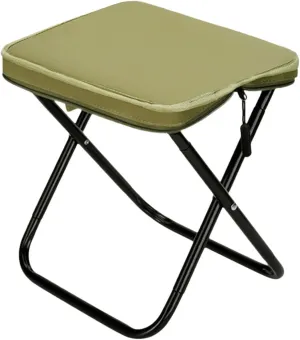 Folding Stool Foot Stool Multifunctional Compact Pocket Size Picnic Chair Seat Fishing Seat for Tent Gardening Patio Hiking