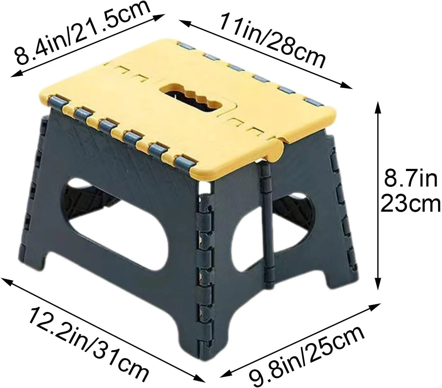 Folding Stool, Portable Stool, Thickened Lightweight Folding Camping Stool, Sturdy Stool, Foldable Camping Seat for Home Outdoors Hiking and Camping Deals of The Day