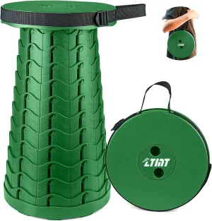FoldingStool Colorful Stool Body Portable Collapsible Stool Seat Max Load Capacity 397lbs, Telescopic Folding Stools Retractable Stools for Adult Camping Hiking Travel Outdoor BBQ