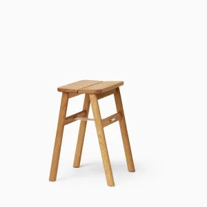 Form & Refine Angle Foldable Stool - Oak
