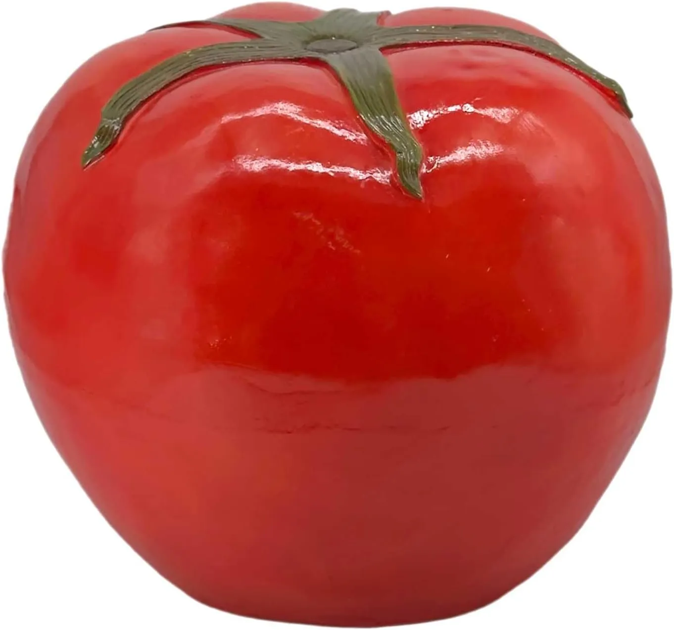 Galt International 15" Red Tomato Stool Side Table Home Decor Plant Stand Garden Indoor Outdoor Decorations