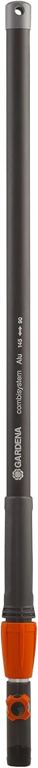 Gardena combisystem Telescopic Handle 90-145 cm: Extension Handle for combisystem Tools, infinitely Adjustable, Wobble-Free Connection (3719-20)
