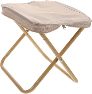 Garneck Lightweight Folding Camping Stool Portable Collapsible Chair for Hiking Fishing Picnics Outdoor Activities Durable Easy to Use Compact Stool for Travel