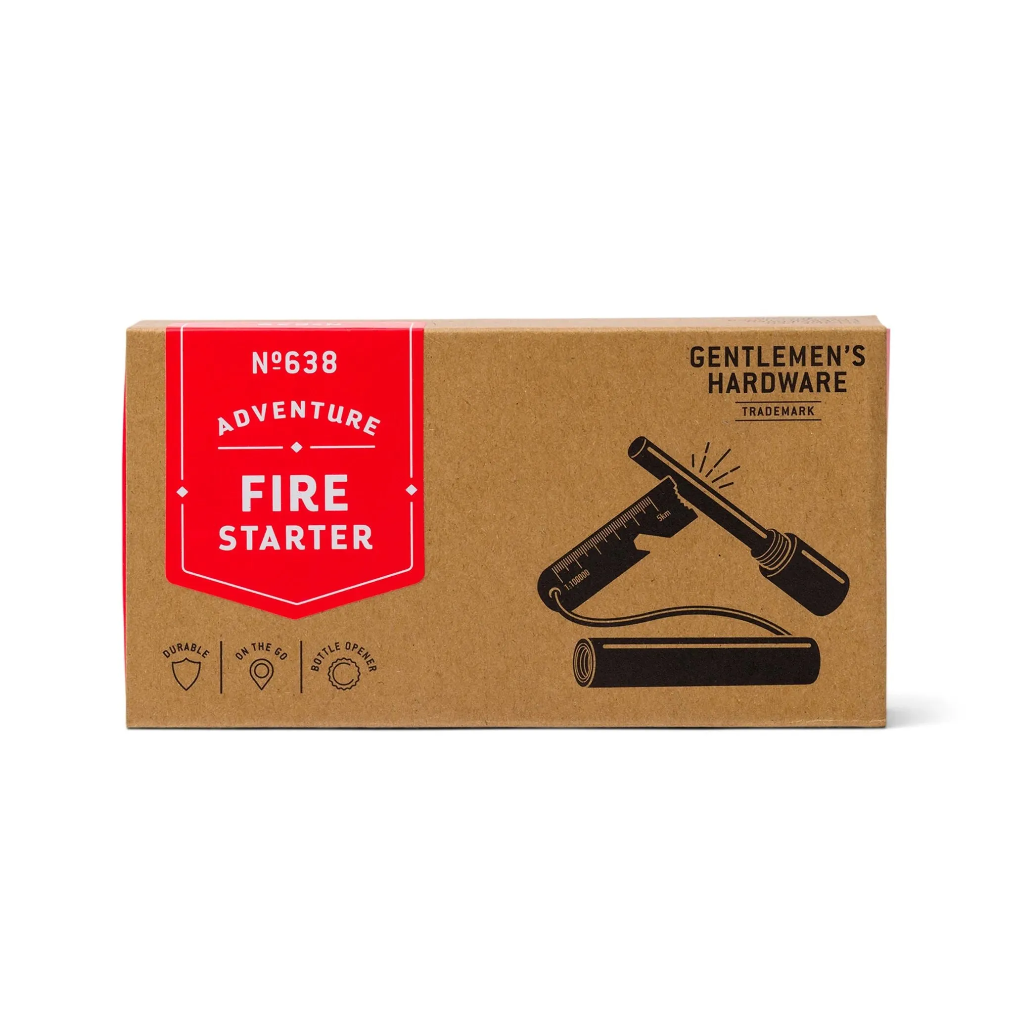 GENTLEMEN'S HARDWARE Magnesium Fire Starters with Handle