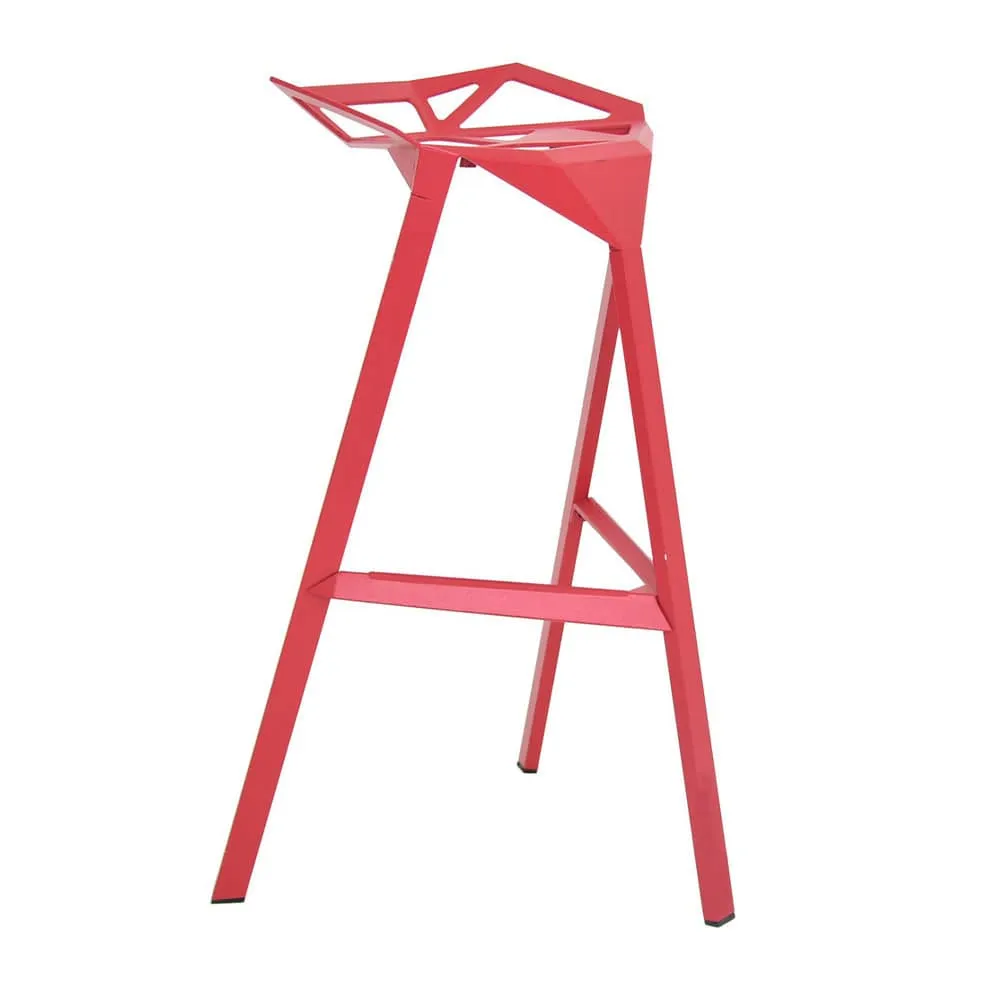 Geo Metal Bar Stool