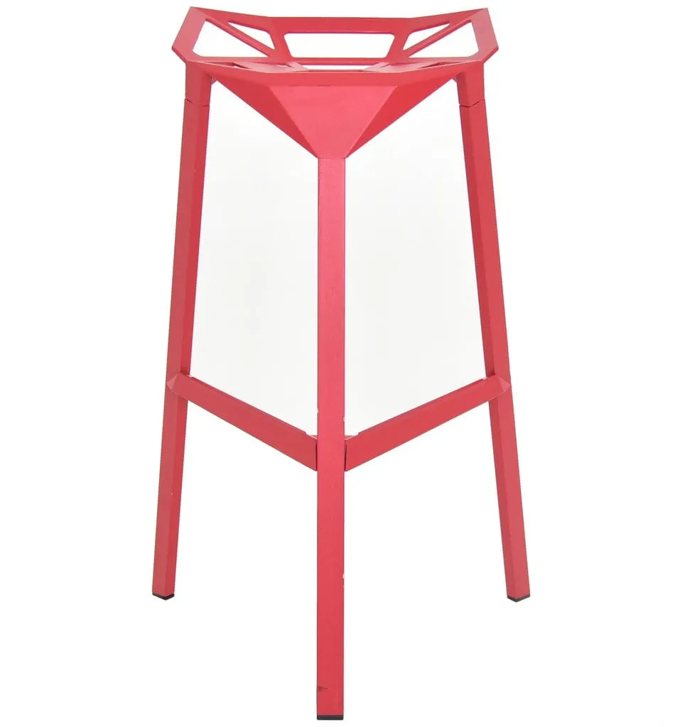 Geo Metal Bar Stool