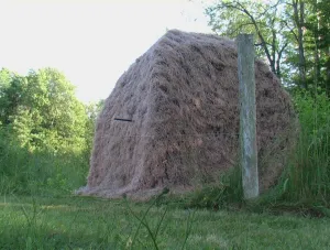 Ghillie Ground Blind Cover, Large to Cover a Ground Blind or Tent