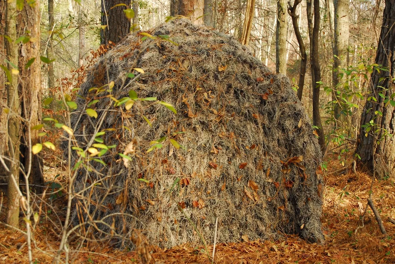 Ghillie Ground Blind Cover, Large to Cover a Ground Blind or Tent