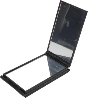 GOTOTOP Led Mirror 4 Way Mirror 360 Degree Handheld Desktop Portable Foldable Makeup Mirror for Self Hair Cutting Makeup Mirror