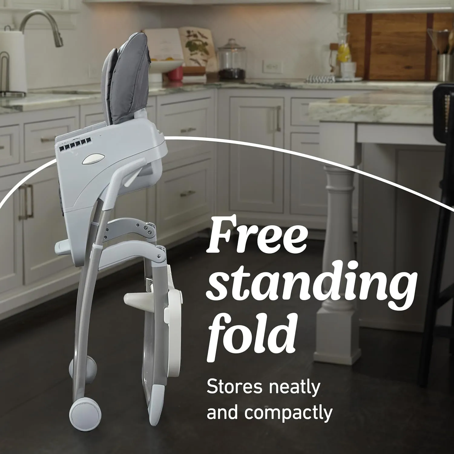 Graco DuoDiner DLX Highchair, 6 Stages of Use – Infant to Baby High Chair, Infant to Toddler Booster Seat, Youth Stool, 5 Adjustable Height Positions, Splatter Art