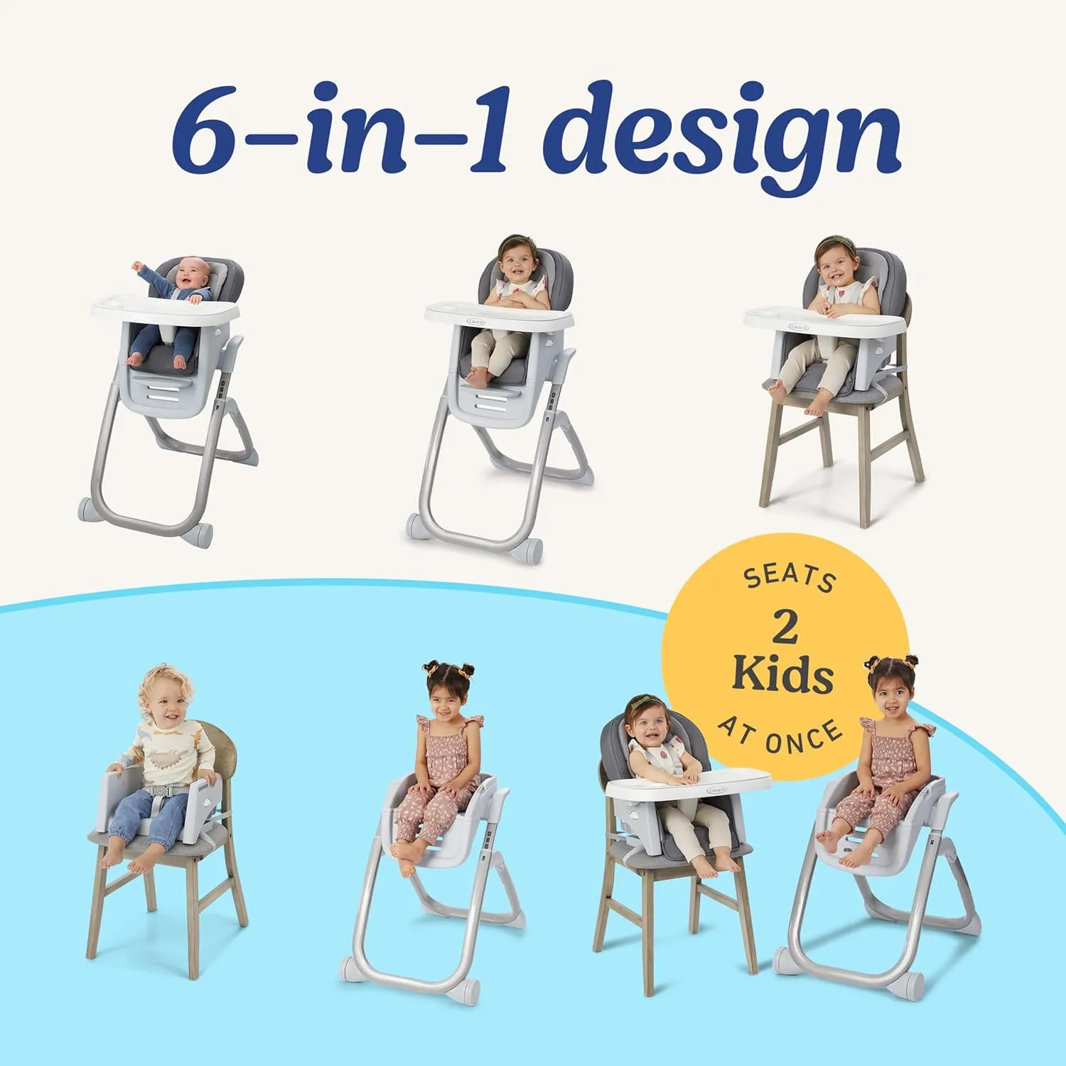 Graco DuoDiner DLX Highchair, Arlo