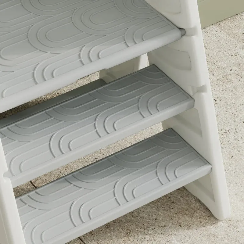 Grey Non-Slip, AIYAPLAY Tower Toddler Handle, Foldable With Non-Slip, Excellent aftercare Adjustable And Worldwide delivery