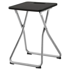 GUNDE Folding stool, black, 70570407