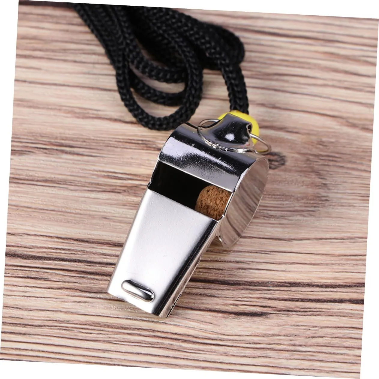 HANABASS 12 Pcs Metal Whistles with Rope Loud Whistle Official Whistle Sports Whistle Metal Whistle with Lanyard