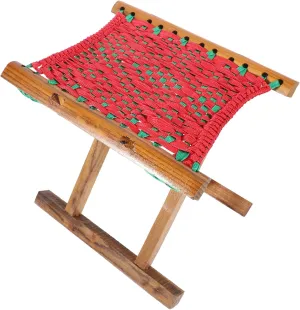 HANABASS Folding Stool for Camping Portable Garden Stool Collapsible Foot Bench Outdoor Fishing Bench