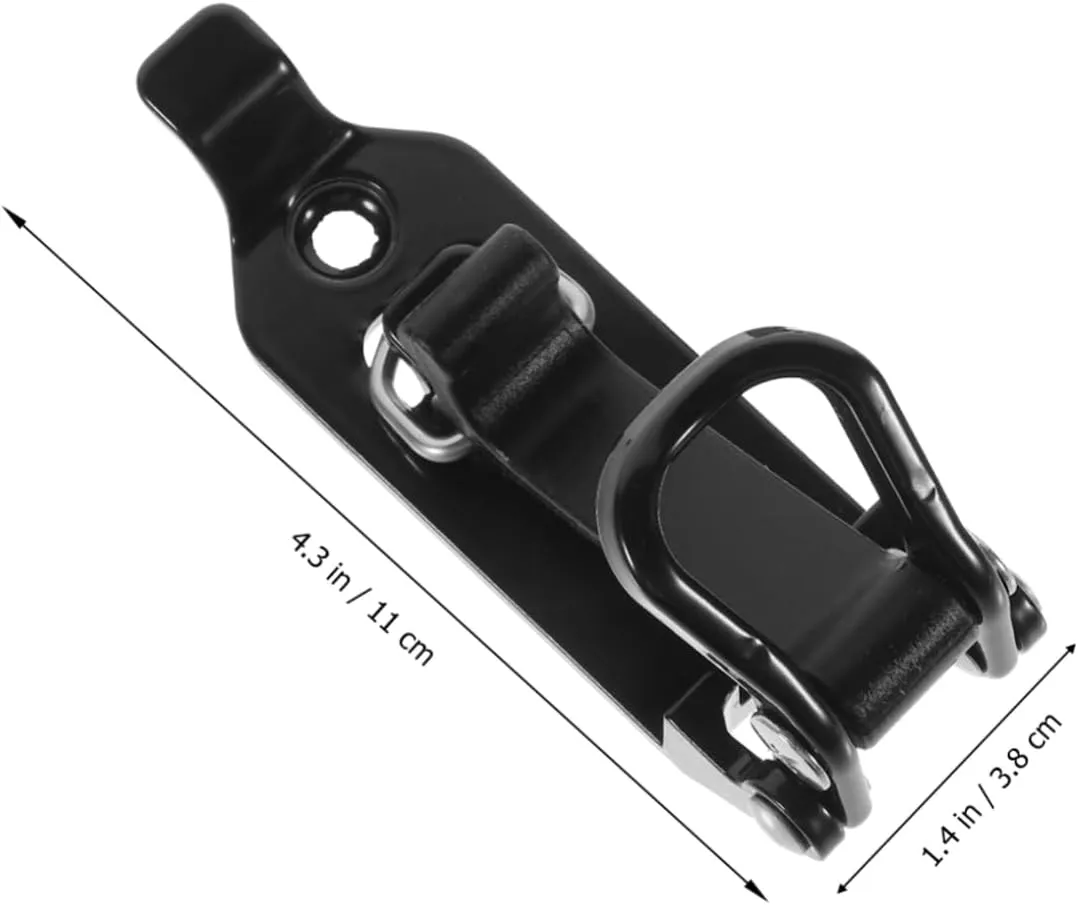 Happyyami 2pcs Automotive Shovel Mount Stand Car Shovel Holder Clamp for Roof Rack