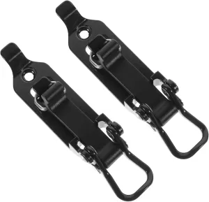 Happyyami 2pcs Automotive Shovel Mount Stand Car Shovel Holder Clamp for Roof Rack