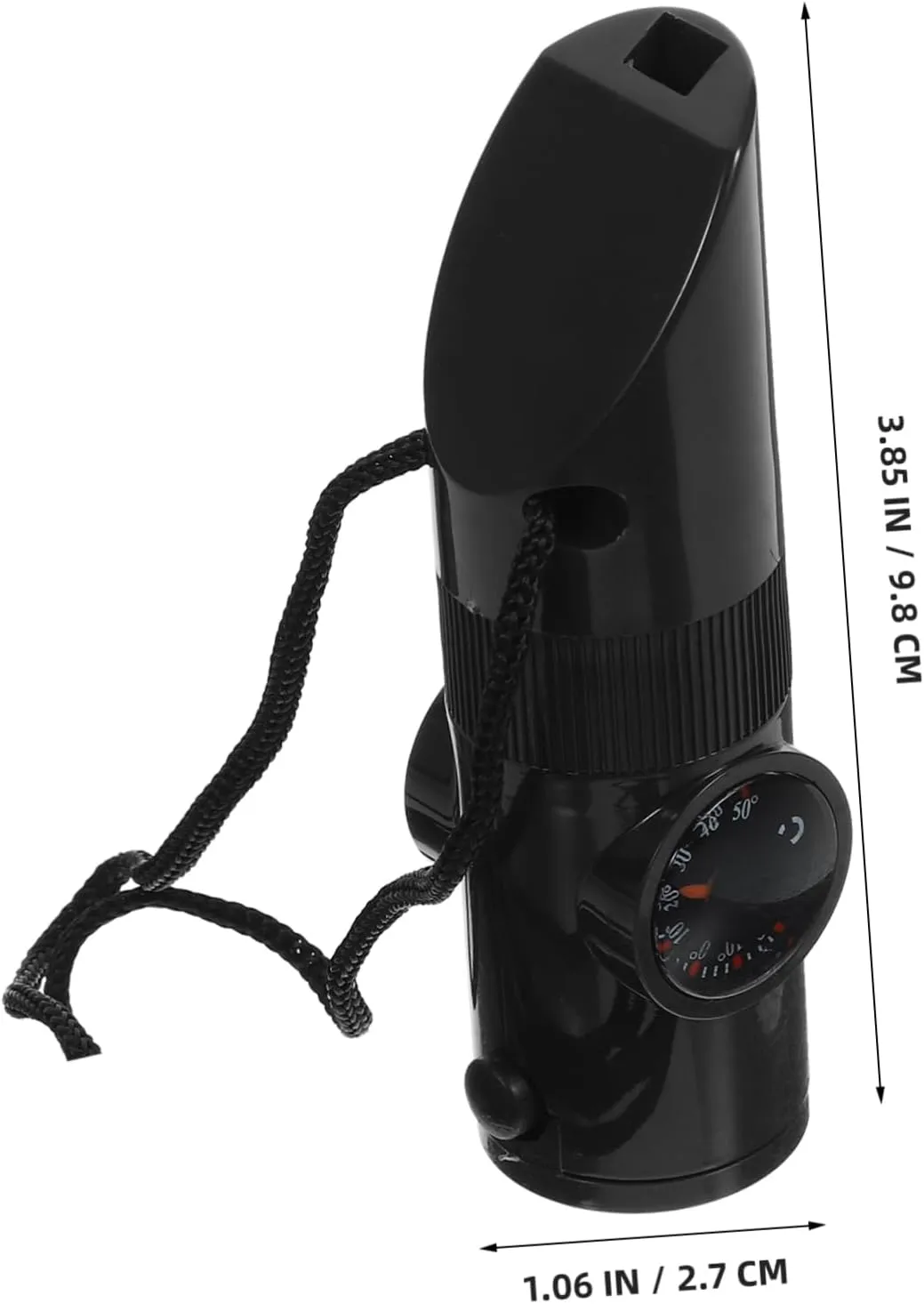 Happyyami Multifunctional Whistle Outdoor Saving Whistle Life Saving Whistle Hiking Compass Whistles Whistle