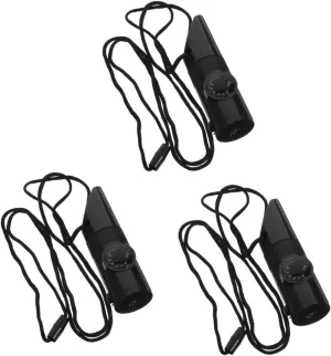 Happyyami Multifunctional Whistle Outdoor Saving Whistle Life Saving Whistle Hiking Compass Whistles Whistle