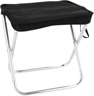 Happyyami Retractable Folding Stool Camping Chair Small Foldable Versatile Bench for Outdoor Use Fishing Sports