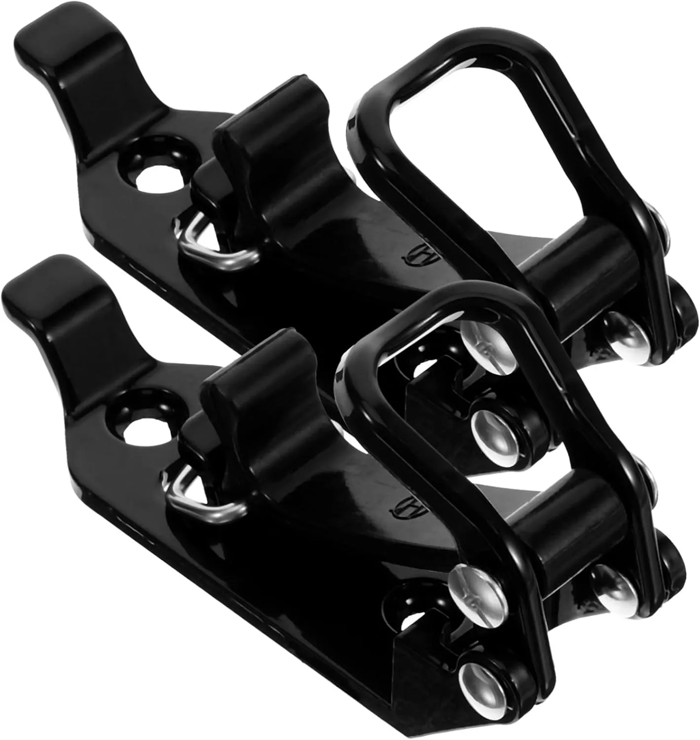 HEALLILY 5sets Roof Rack Shovel Mount Universal Clamp Metal Easy Installation 2pcs*5